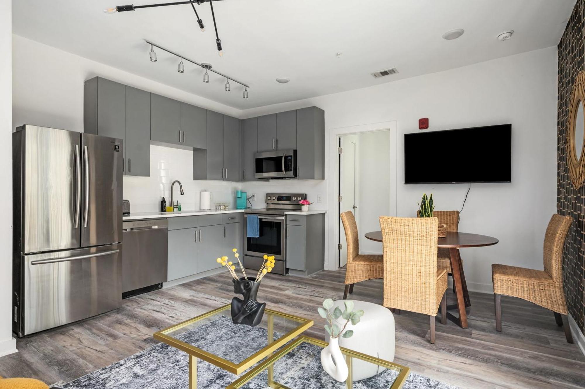 Brand New Condo With Balcony Washer Dryer 542Blvd Atlanta Exterior photo